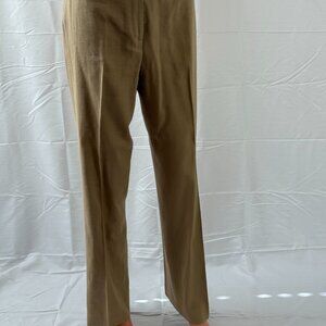 Ann Taylor Khaki colored linen pants / Size 4 / Classic/Timeless